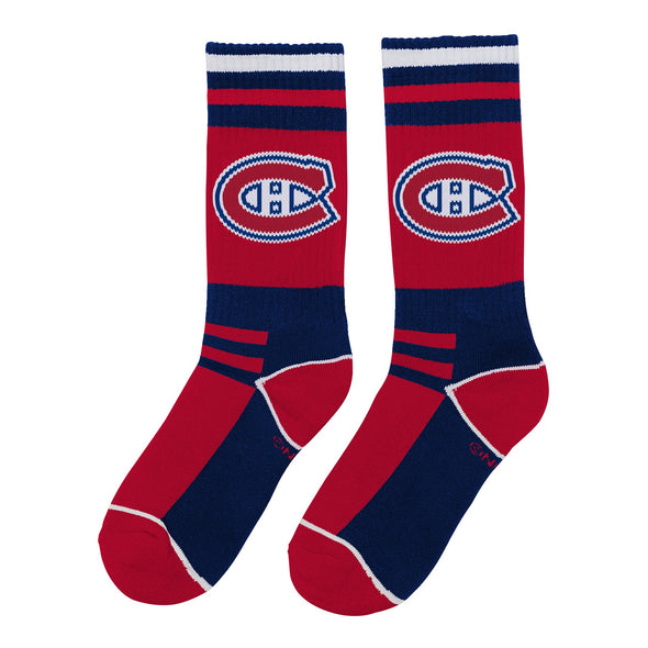 Outerstuff NHL Youth (5Y-7Y) Montreal Canadians 3-Pack Socks