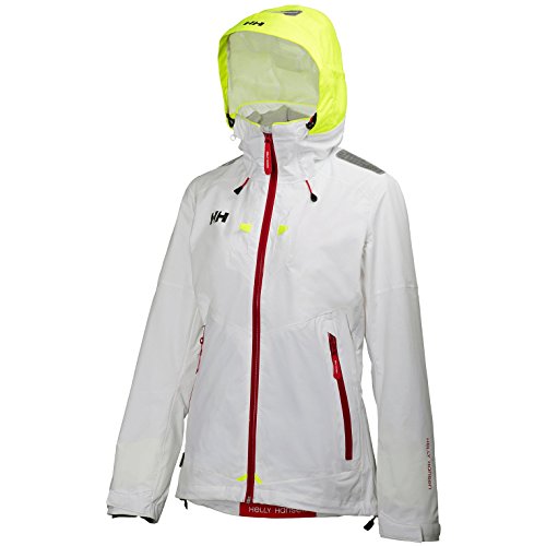 Helly Hansen Women's Crew Coastal Jacket Coat White – Fanletic