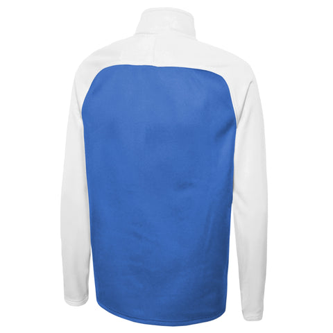 Outerstuff NFL Men's Los Angeles Chargers O-Line Performance 1/4 Zip Fleece Top