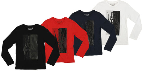 Spyder Youth Boys Athletic Long Sleeve Graphic Cotton Tee
