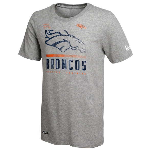 New Era Men's Denver Broncos Combine Authentic Red Zone T-Shirt