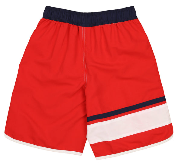 Outerstuff Washington Capitals NHL Boys Youth (8-20) Swim Shorts, Red