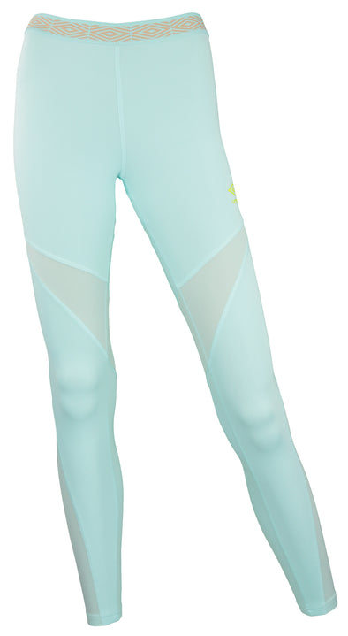 Umbro Women's Active Diamond Run Leggings, Island Paradise