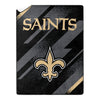 Northwest NFL New Orleans Saints Silk Touch Sherpa Throw Blanket, 60"X80"