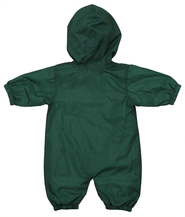 Dallas Stars NHL Baby Boys Newborn Infant Hooded Wind Coveralls, Green