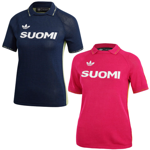 Adidas Women's X Anna Isoniemi Knit Polo Shirt, Color Options