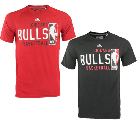 Adidas NBA Men's Chicago Bulls Ultimate Tee, 2 Color Options