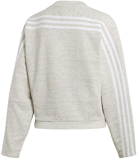 adidas Women's Must Haves Heather Sweatshirt, Grey