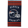 Northwest NFL Denver Broncos "Stripes" Beach Towel, 30" x 60"