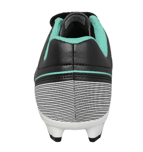 Umbro Juniors Youth Big Boys Classico VII Firm Ground Soccer Shoes, Black/White/Marine Green