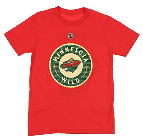 Reebok NHL Youth Minnesota Wild Mikko Koivu #9 Player Tee, Red