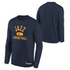 Nike NBA Youth Utah Jazz Essential Practice Long Sleeve T-Shirt