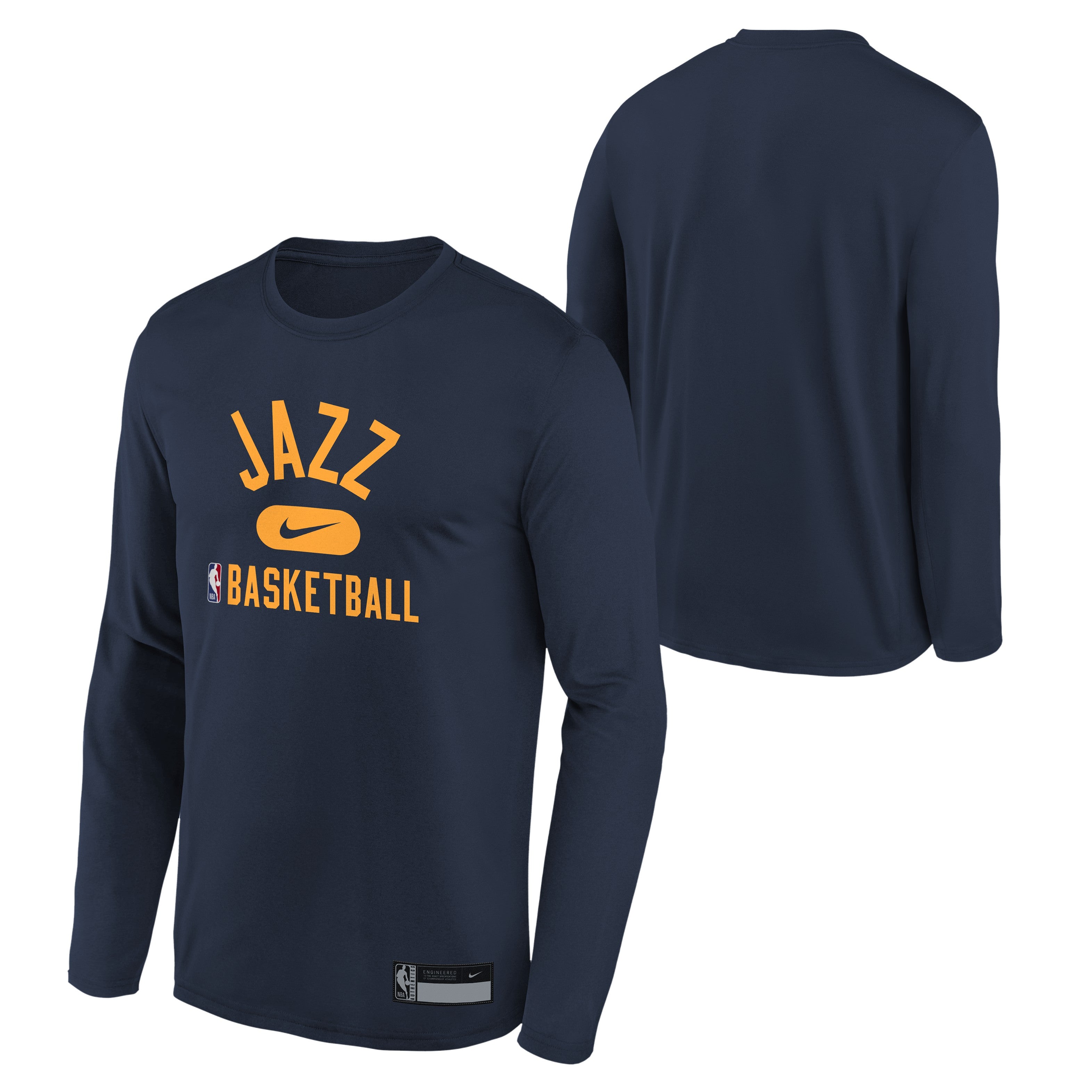 Nike Kids' Utah Jazz Practice Long Sleeve Shirt