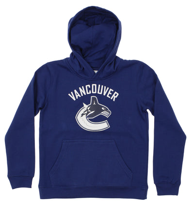 Outerstuff NHL Youth Vancouver Canucks Primary Logo Fleece Hoodie