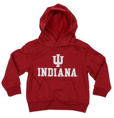 NCAA Kids Indiana Hoosiers Performance Hoodie, Red