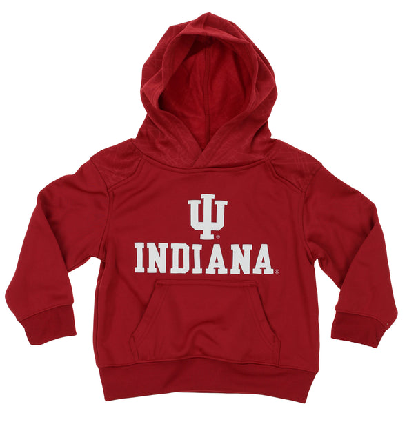 NCAA Kids Indiana Hoosiers Performance Hoodie, Red