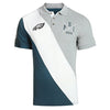KLEW NFL Football Men's Philadelphia Eagles Rugby Diagonal Stripe Polo Shirt