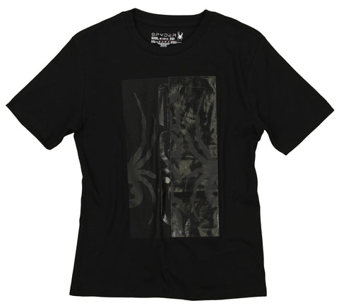 Spyder Youth Boys Athletic Short Sleeve Graphic Cotton Tee