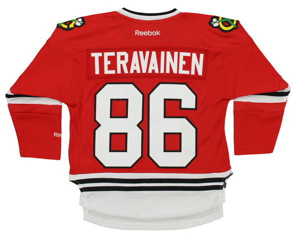 Reebok NHL Kids Chicago Blackhawks Teuvo Teravainen #86 Player Jersey, Red