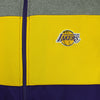 OuterStuff NBA Youth Los Angeles Lakers Performance Full Zip Stripe Jacket