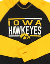 Outerstuff NCAA Youth Girls Iowa Hawkeyes Format Funnel Hoodie