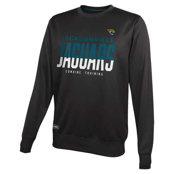 Outerstuff NFL Men's Jacksonville Jaguars Pro Style Performance Fleece Sweater