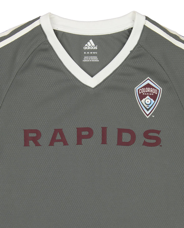 Adidas MLS Youth Girls (7-16) Colorado Rapids Short Sleeve Club Top