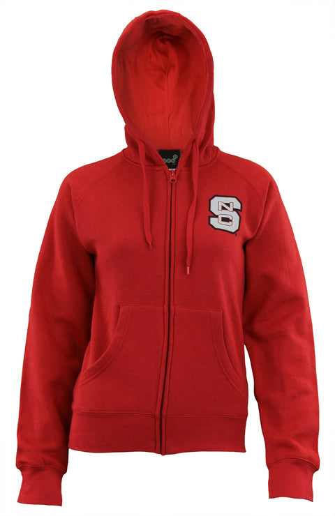 Gen 2 NCAA Women's North Carolina State Wolfpack Team Logo Hoodie, Red