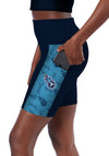 Certo By Northwest NFL Women's Tennessee Titans Method Bike Shorts, Navy