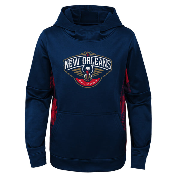 Outerstuff NBA Youth Boys (4-20) New Orleans Pelicans Stadium Poly Fleece Hoodie