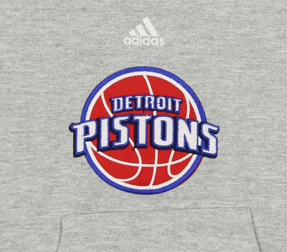 Adidas NBA Kids (4-7) Detroit Pistons Prime Pullover Hoodie, Gray