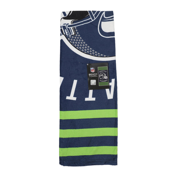 Northwest NFL Seattle Seahawks "Stripes" Beach Towel, 30" x 60"