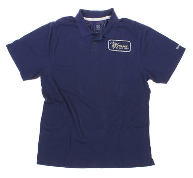 Reebok NFL Football Men's New York Titans Retro Vintage Polo Shirt - Navy
