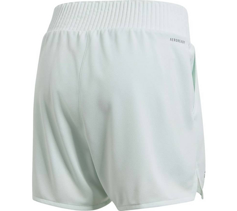 Adidas Women's Club Hi-Rise Tennis Shorts, Dark Green/Grey
