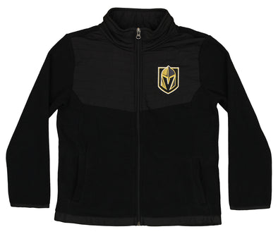 Outerstuff NHL Youth (4-18) Las Vegas Golden Knights Zip Up Fleece Jacket