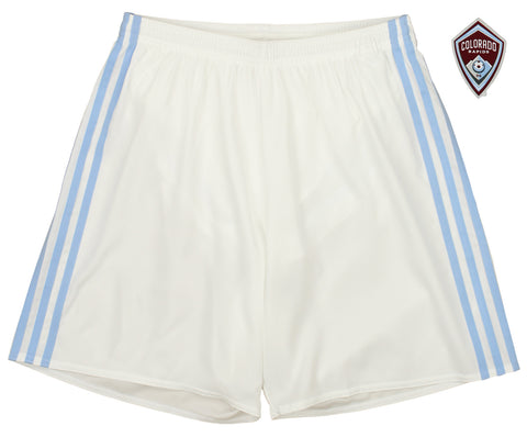 adidas MLS Men's Adizero Team Color Short, Colorado Rapids- White