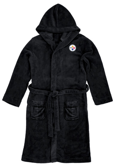 Northwest NFL Men's Pittsburgh Steelers Hooded Silk Touch Robe, 26" x 47"