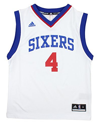 Adidas NBA Youth Boys Philadelphia 76ers Nerlens Noel # 4 Home Replica Jersey