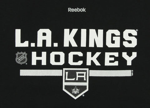 Reebok NHL Youth Los Angeles Kings Basic Team Hoodie, Black