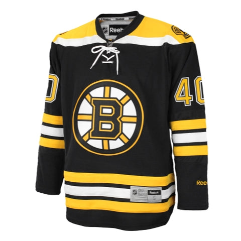 Reebok NHL Men's Boston Bruins Tuukka Rask # 40 Premier Jersey - Black