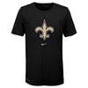 Nike NFL Youth Boys New Orleans Saints Essential Logo T-Shirt