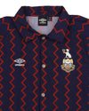 Umbro Men's Zig Zag Jacket, Navy/Red