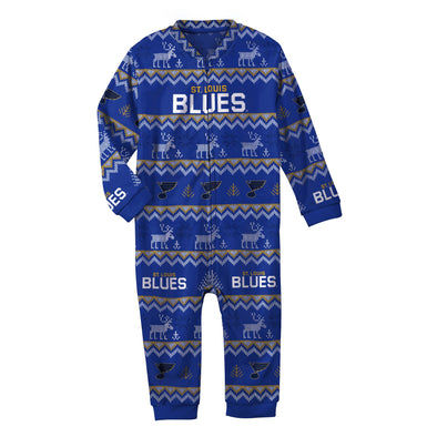 Outerstuff NHL Infant St. Louis Blues FOCO Program Coverall Pajama