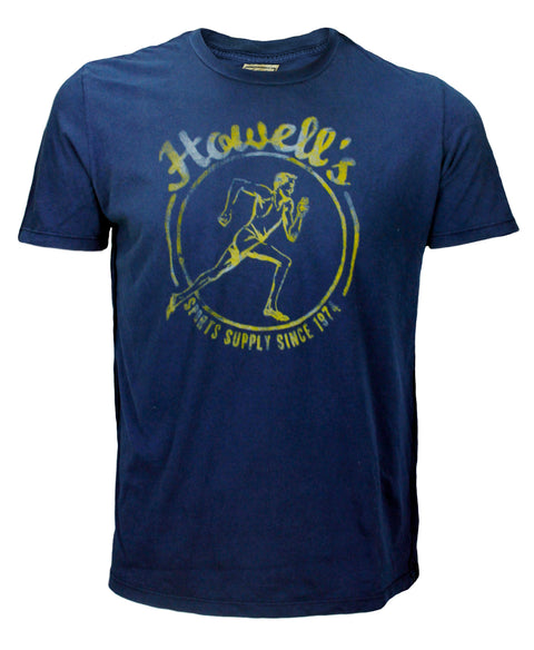 Big Star Howell's Logo Mens Graphic T-Shirt, Blue