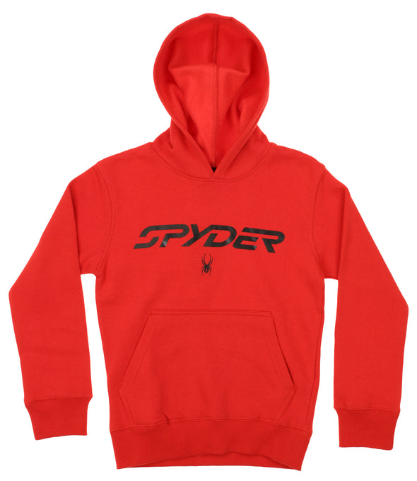 Spyder Youth Boys Basic Fleece Pullover Hoodie, Color Options
