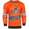 NFL Men's Cleveland Browns Jim Brown #32 Retired Player Ugly Sweater