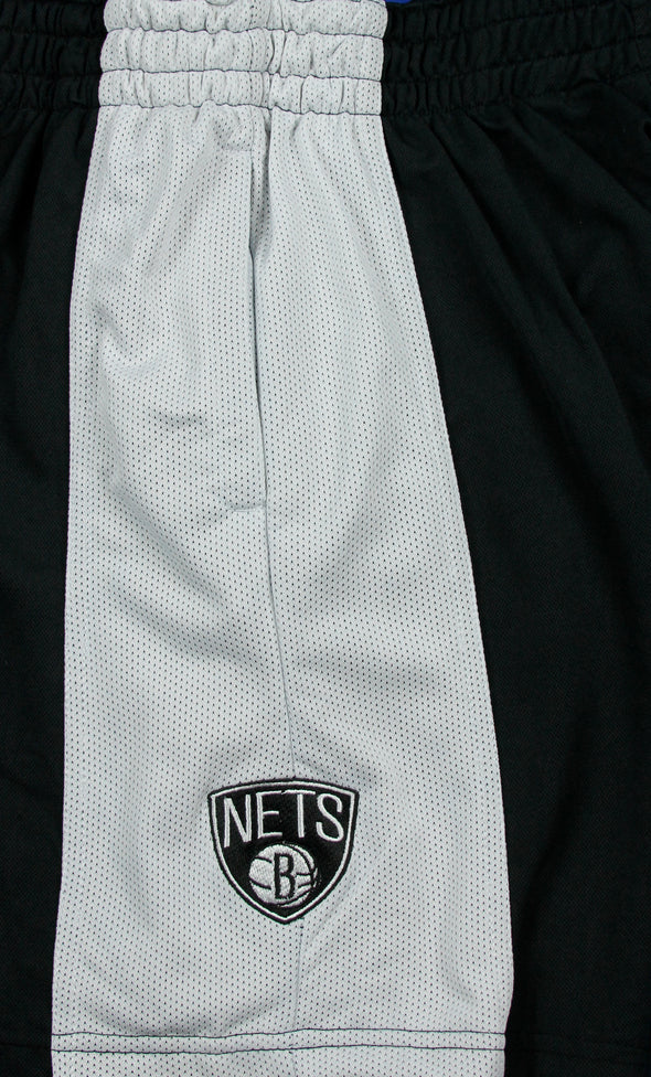 Zipway NBA Basketball Youth Brooklyn Nets KARL Shorts, Black & White