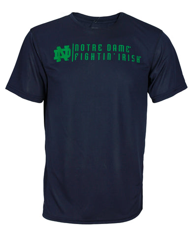 NCAA Men's Notre Dame Headlines Dri Tek Performance Tee T-shirt, Many Colors