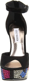 Steve Madden Gimmick Women's Rhinestone Wedge Platform Shoes