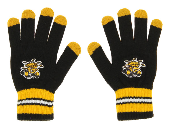 Outerstuff Wichita State Shockers NCAA Youth (8-20) Touch Screen Go Gloves, One Size